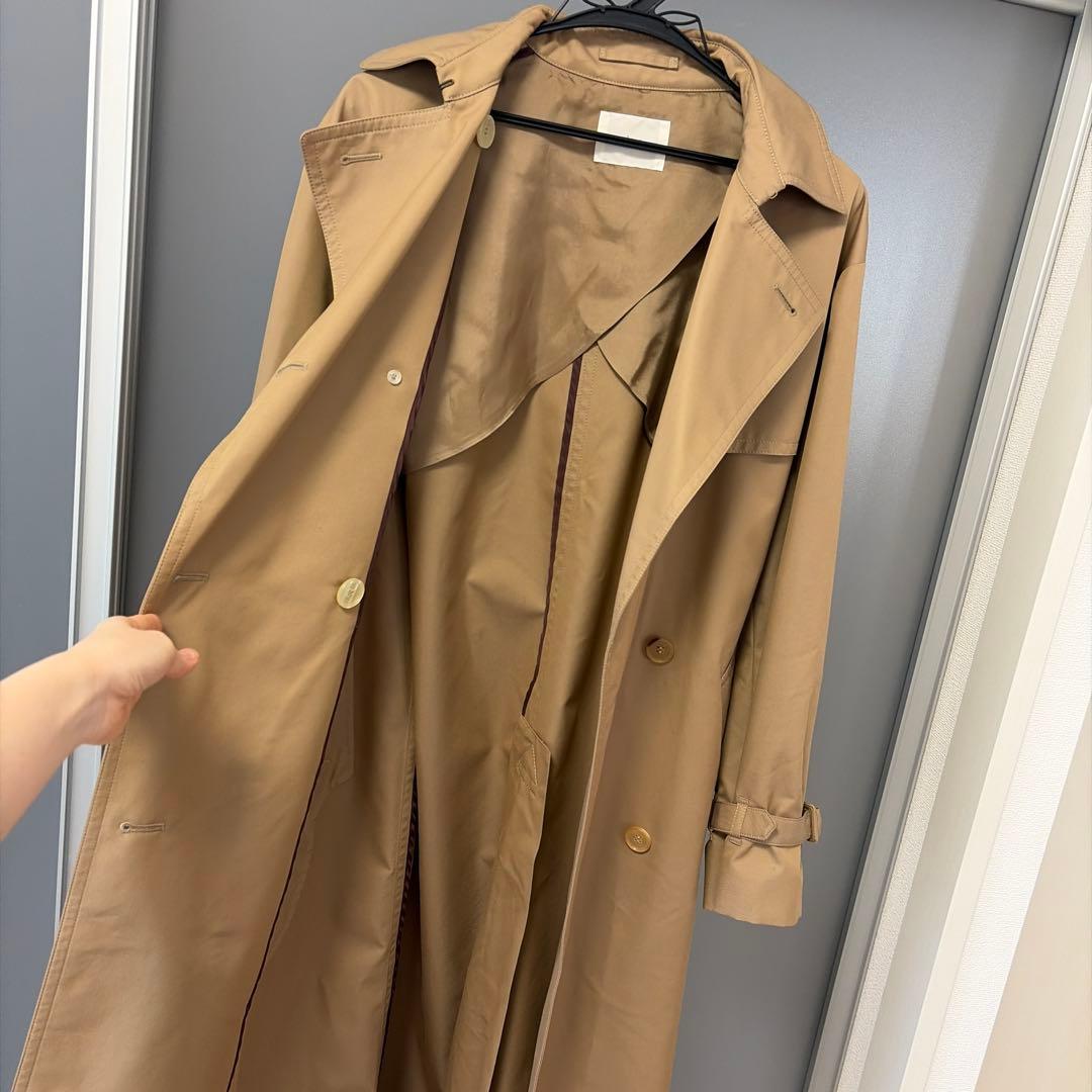 IENA オーバートレンチコート ベージュ