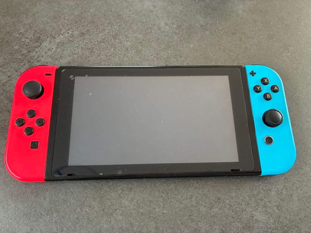 Nintendo Switch ネオンブルー オレンジmicroSD128GB付