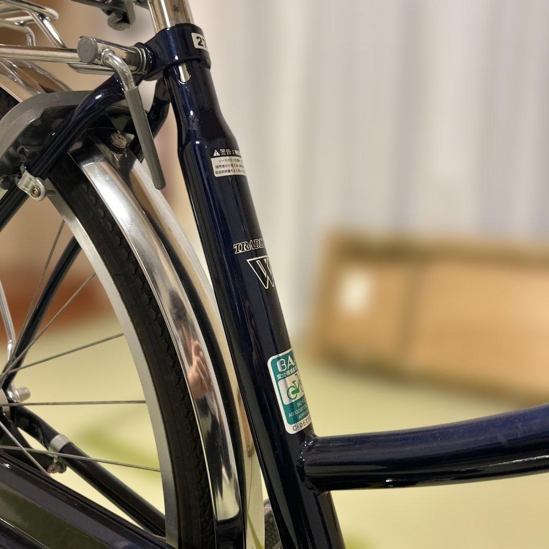 Tak　トラッドラインW BAA273HD-Kダークブルー27インチ自転車