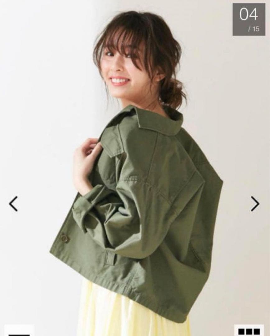 【期間限定値下げ中】【美品】ミリタリージャケット　ルージュ・ヴィフ ラクレ