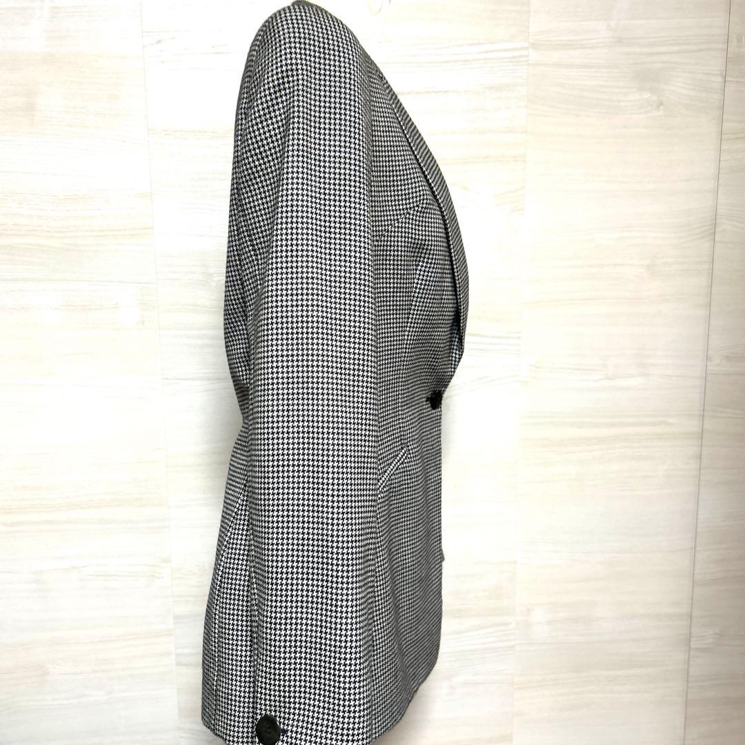 極美品　GIORGIO ARMANI テーラードジャケット　千鳥柄　カシミヤ