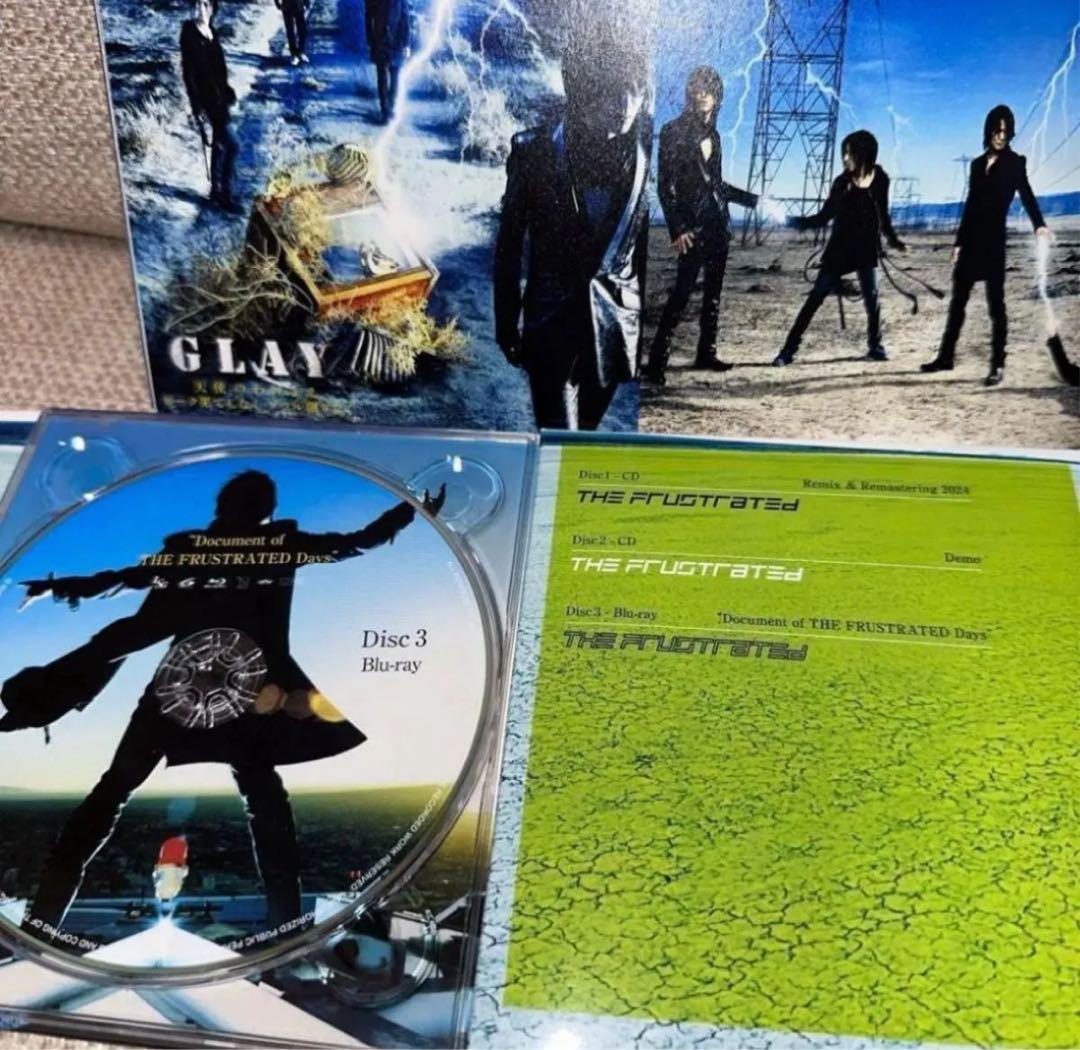 GLAY ／THE FRUSTRATED Anthology 2CD+ブルーレイ
