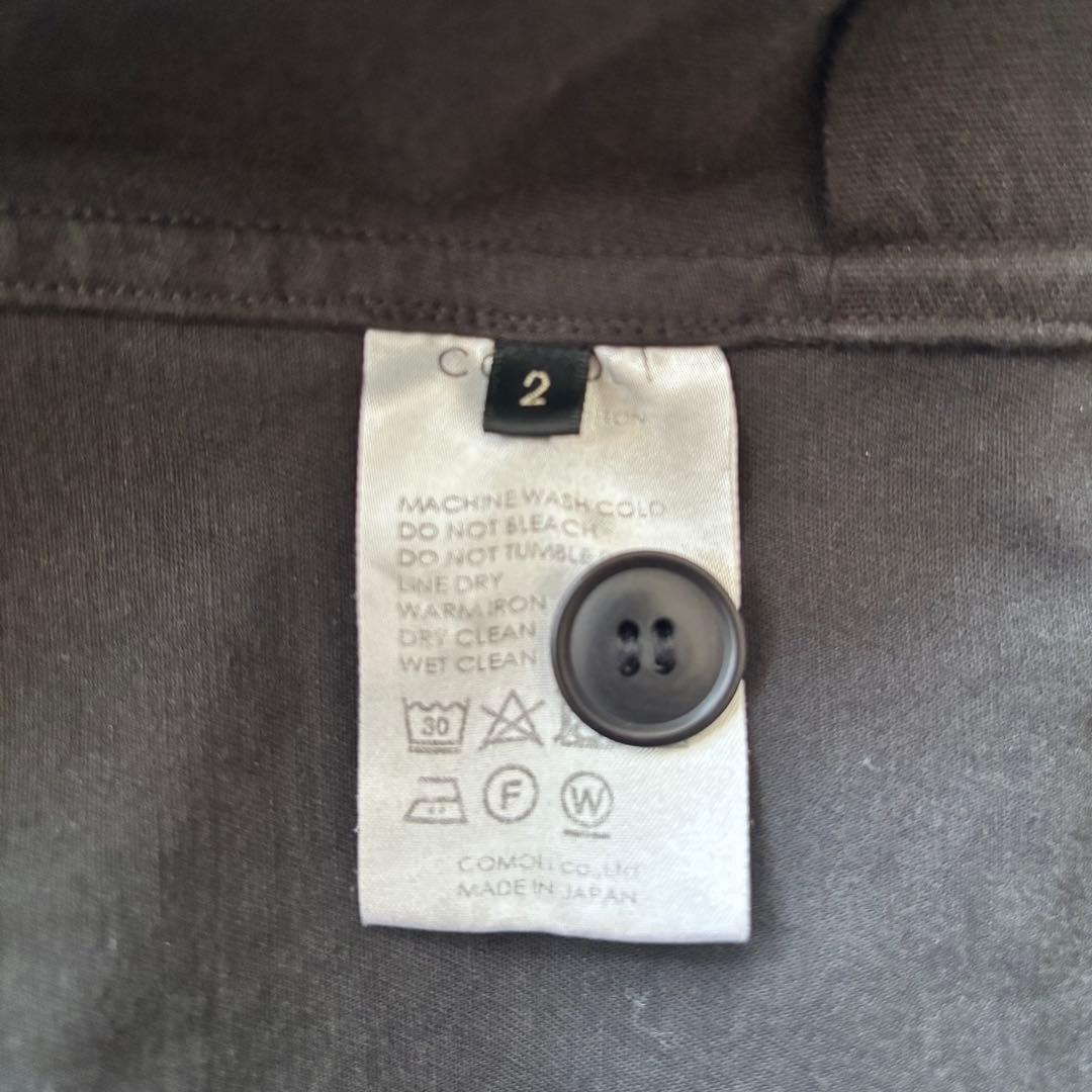 COMOLI 製品染 ジャケット パンツ セットアップ size2 ブラック