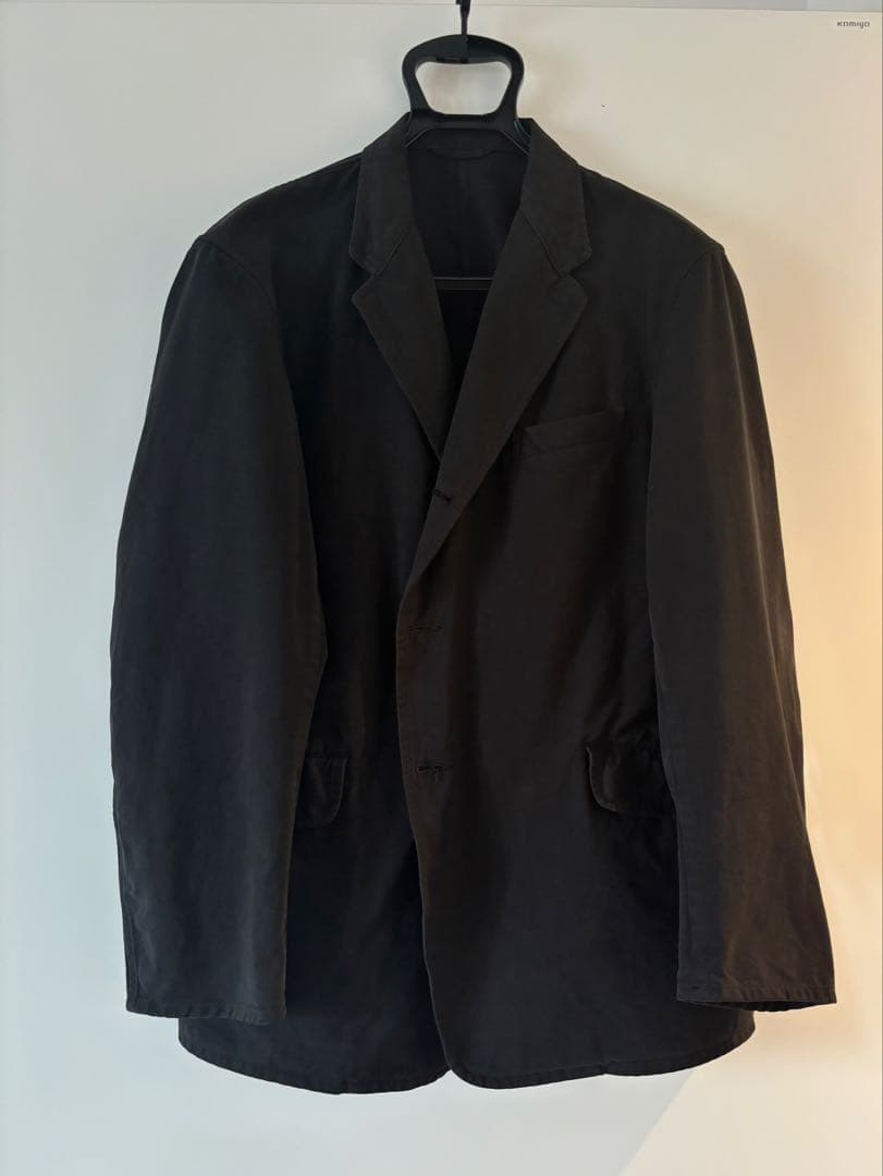 COMOLI 製品染 ジャケット パンツ セットアップ size2 ブラック