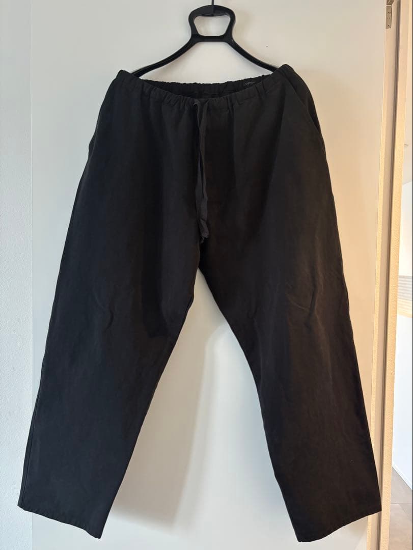 COMOLI 製品染 ジャケット パンツ セットアップ size2 ブラック