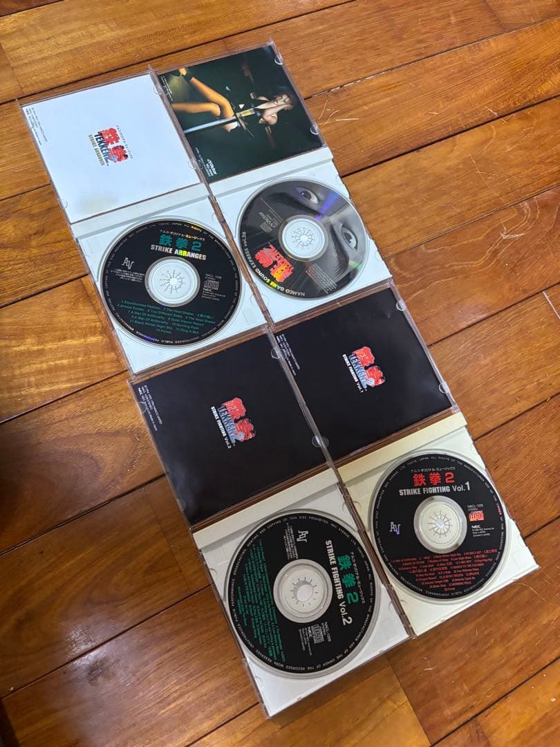 鉄拳2 サウンドトラック CD ナムコ オリジナル ミュージックス ゲーム