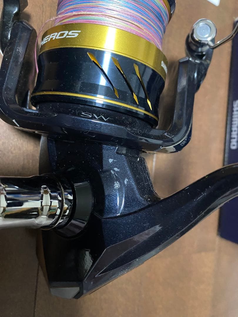 値下げしました！ 21スフェロスSW-8000HG スピニングリール