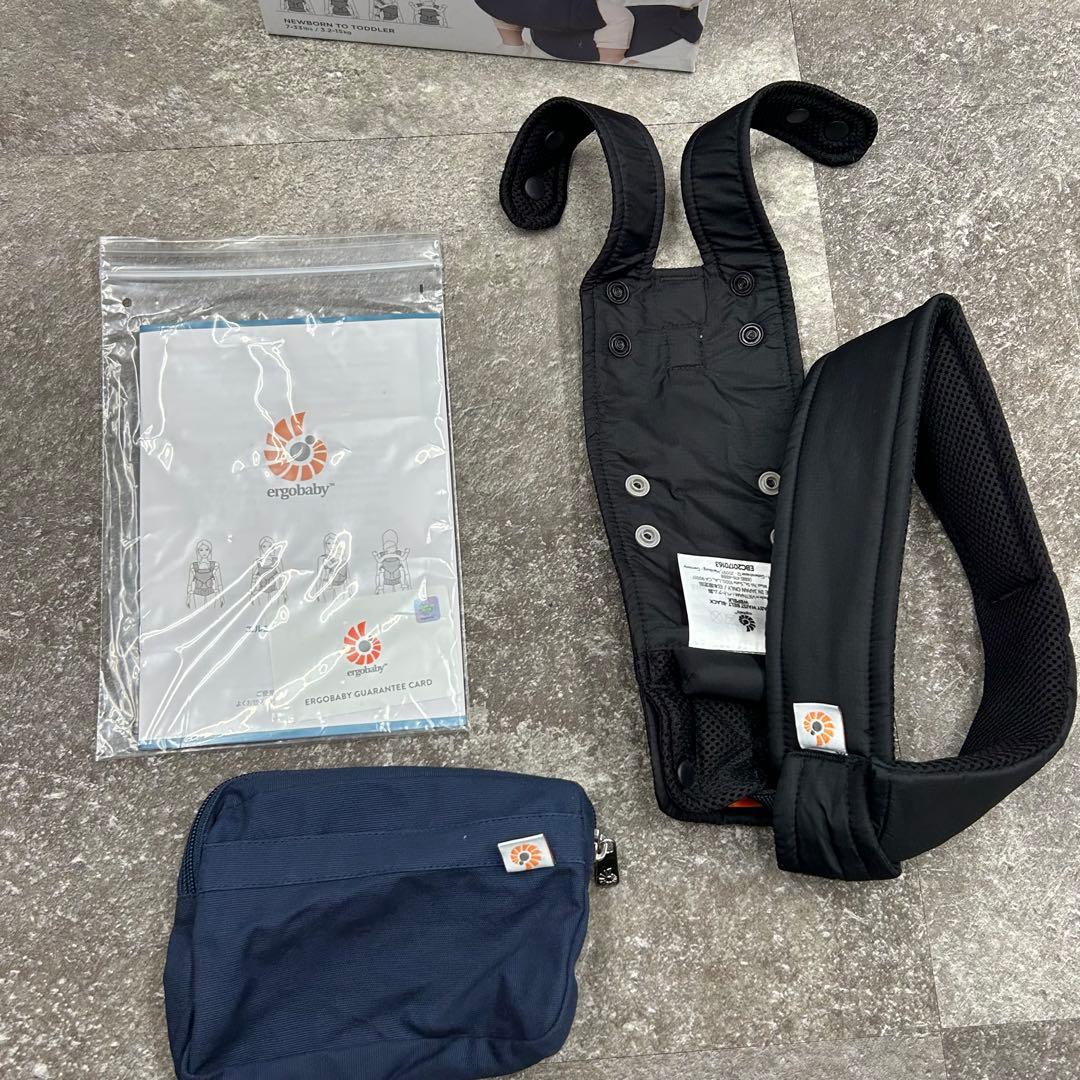 ergobaby 抱っこ紐 OMNI 360 ネイビー オムニ パッド、カバー付