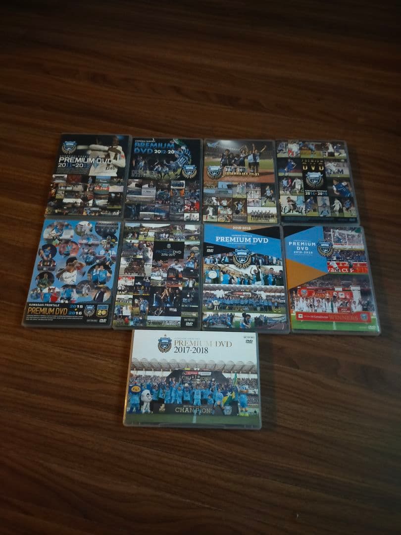川崎フロンターレ DVD 9本セット