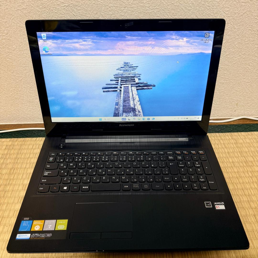 【メモリ8GB✨Win11】LenovoノートPC✨届いてすぐ使える！G50