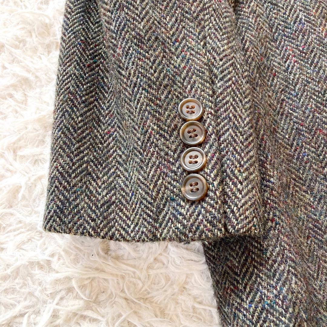 Ralph Lauren ラルフローレン テーラードジャケット 9 ヘリンボーン