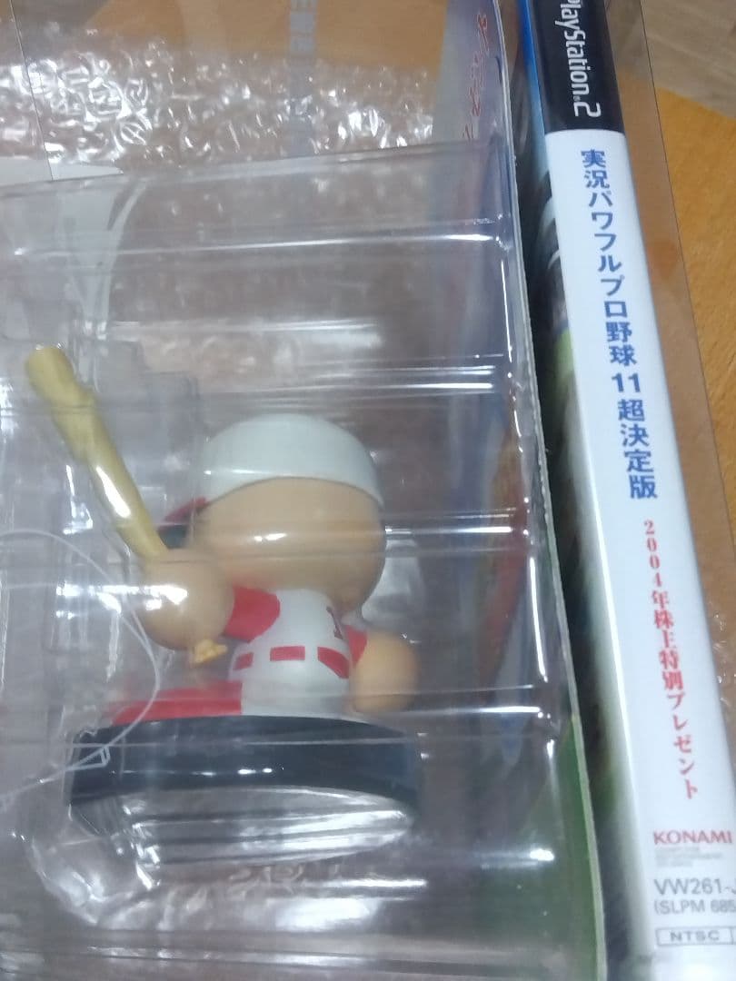 コナミ　実況パワフルプロ野球11超決定版フィギュア＆ソフト　新品未開封