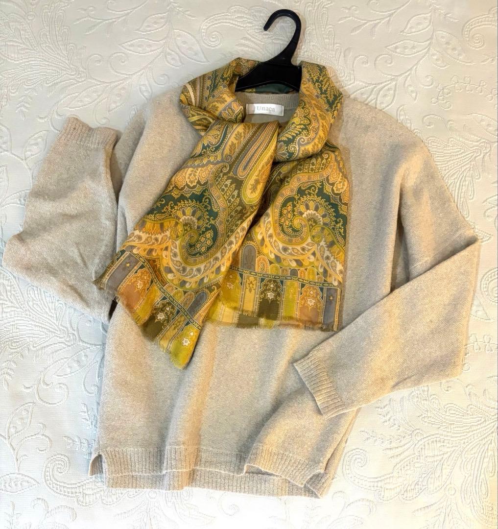 最終価格⭐︎ETRO エトロ ストール ショール ペイズリー柄 イタリア製