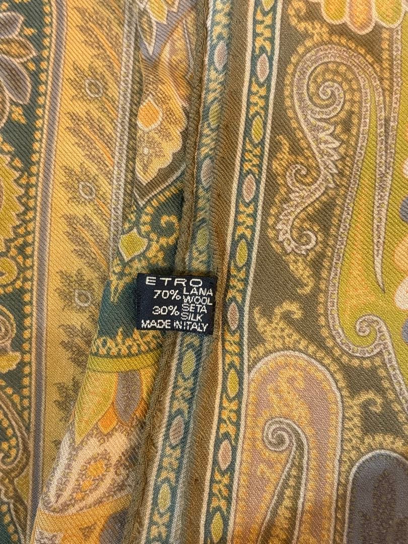 最終価格⭐︎ETRO エトロ ストール ショール ペイズリー柄 イタリア製