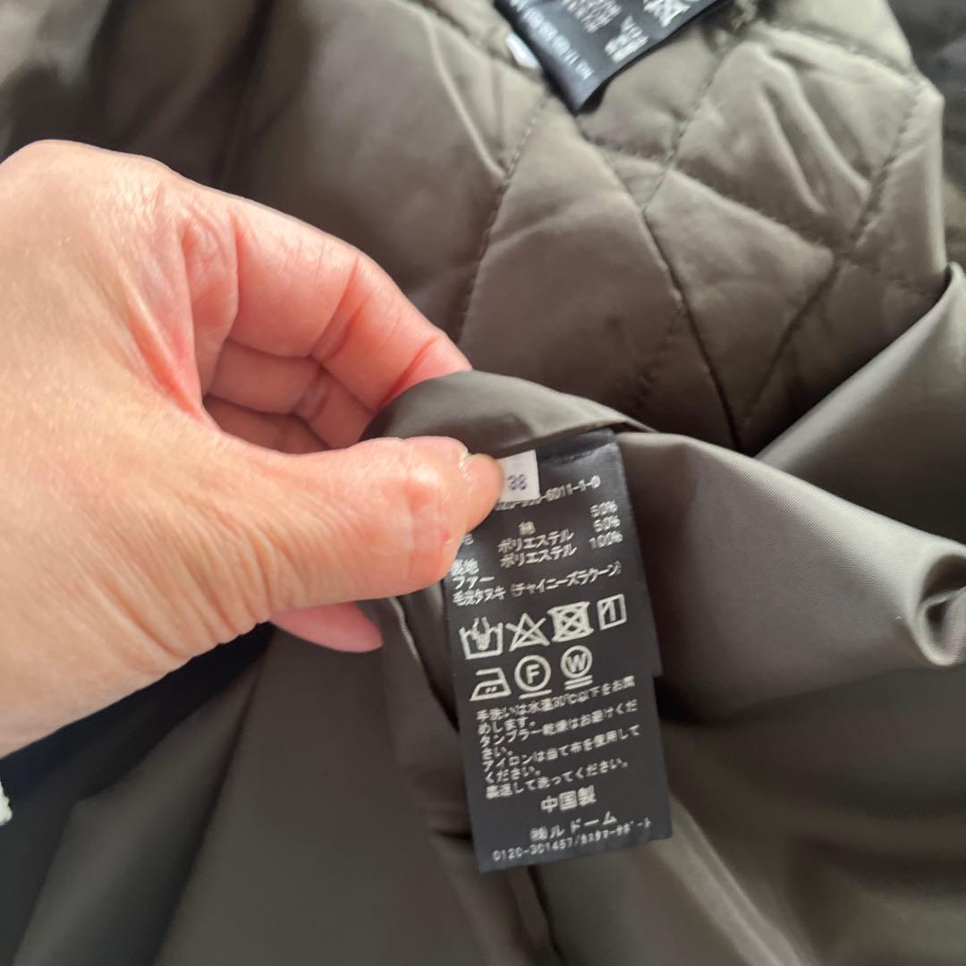 最終価格　IENA オリーブグリーン モッズコート 38