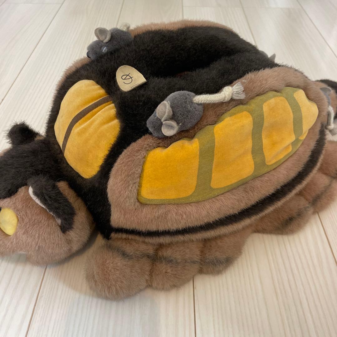 猫バス ティッシュケース となりのトトロ ジブリ ぬいぐるみ インテリア