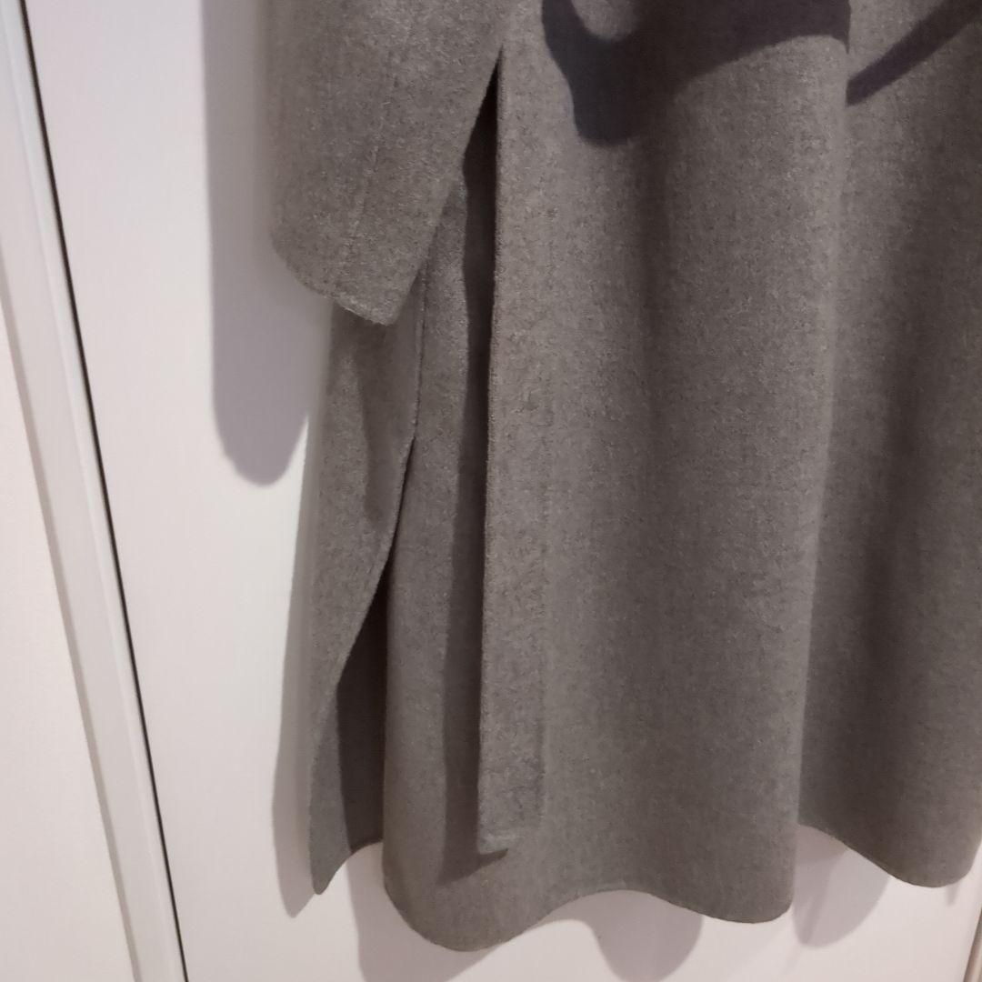 IÉNA グレー ロングコート Manteco