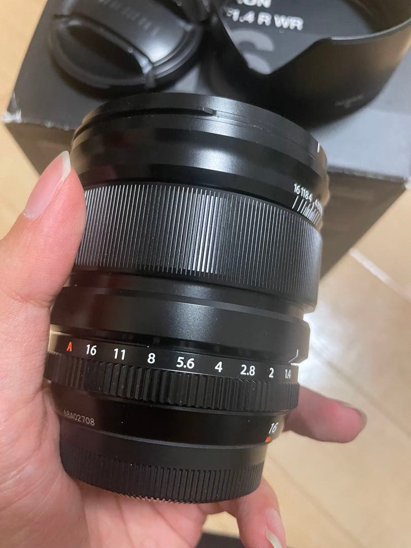 【美品】 富士フイルム XF16mm F1.4 R WR