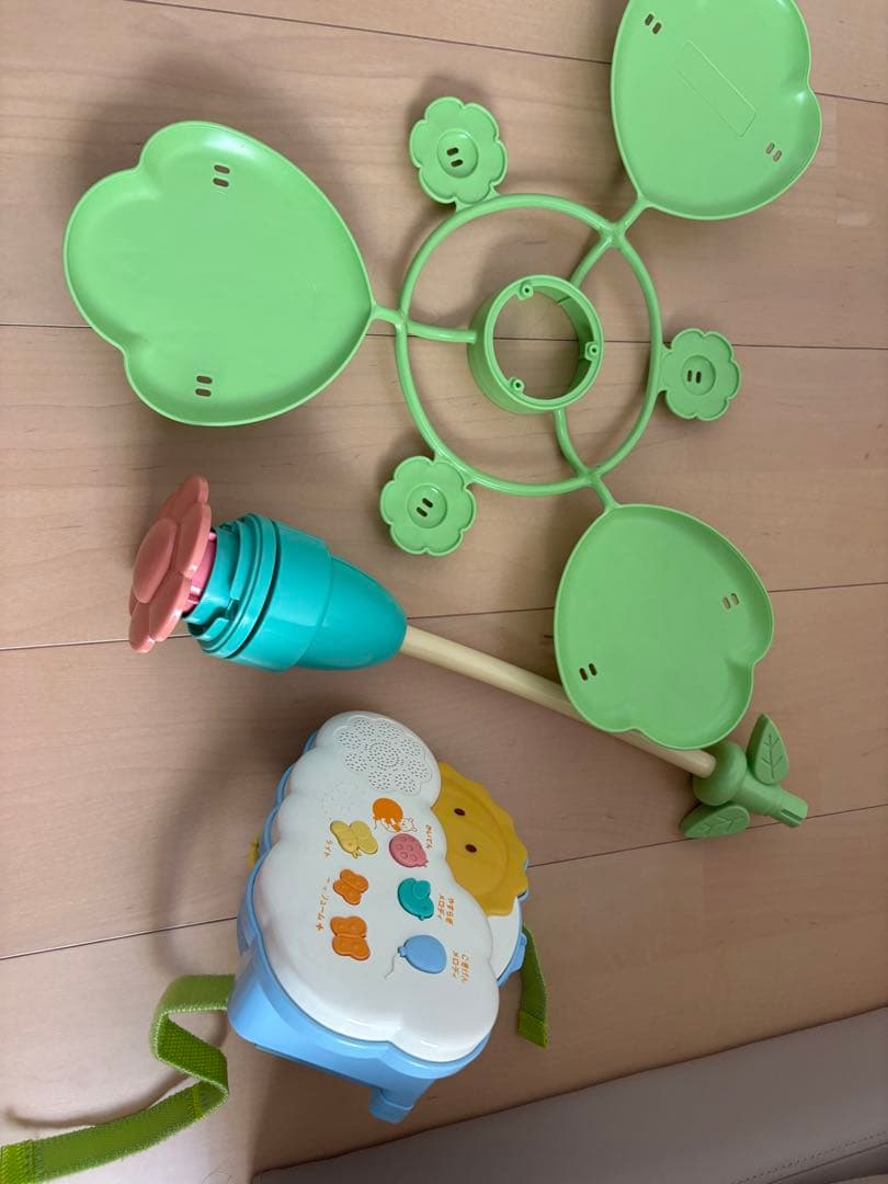 【完品美品】プーメリー　えらべる回転6WAYジムにへんしんメリー
