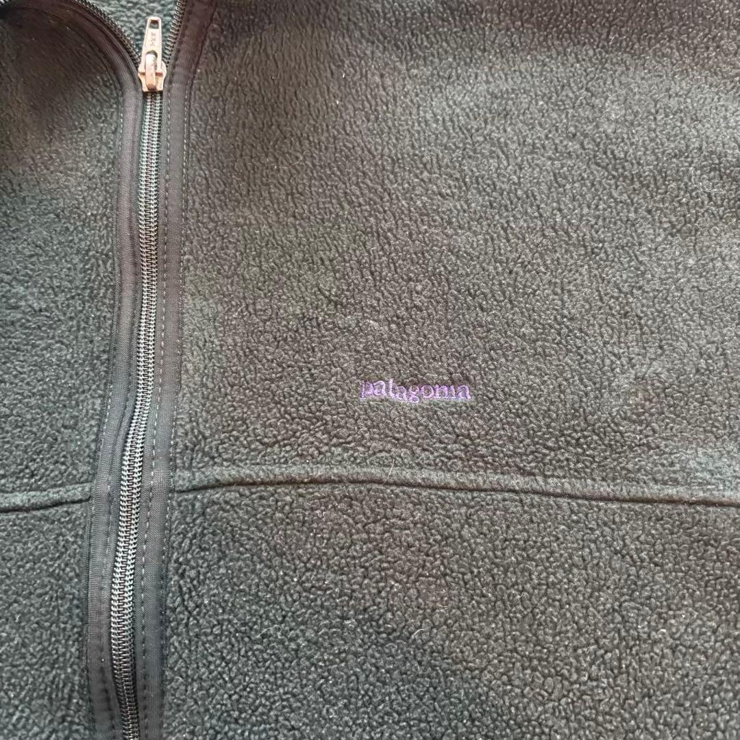 【Patagonia】90s USA製 フリースベスト 深緑#489