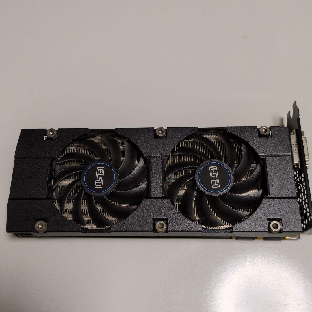 ジャンク扱いで★ELSA ★GEFORCE GTX 1070 8GB