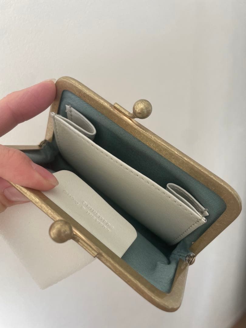 【最終値下げ‼️美品】北欧、暮らしの道具店　がま口財布