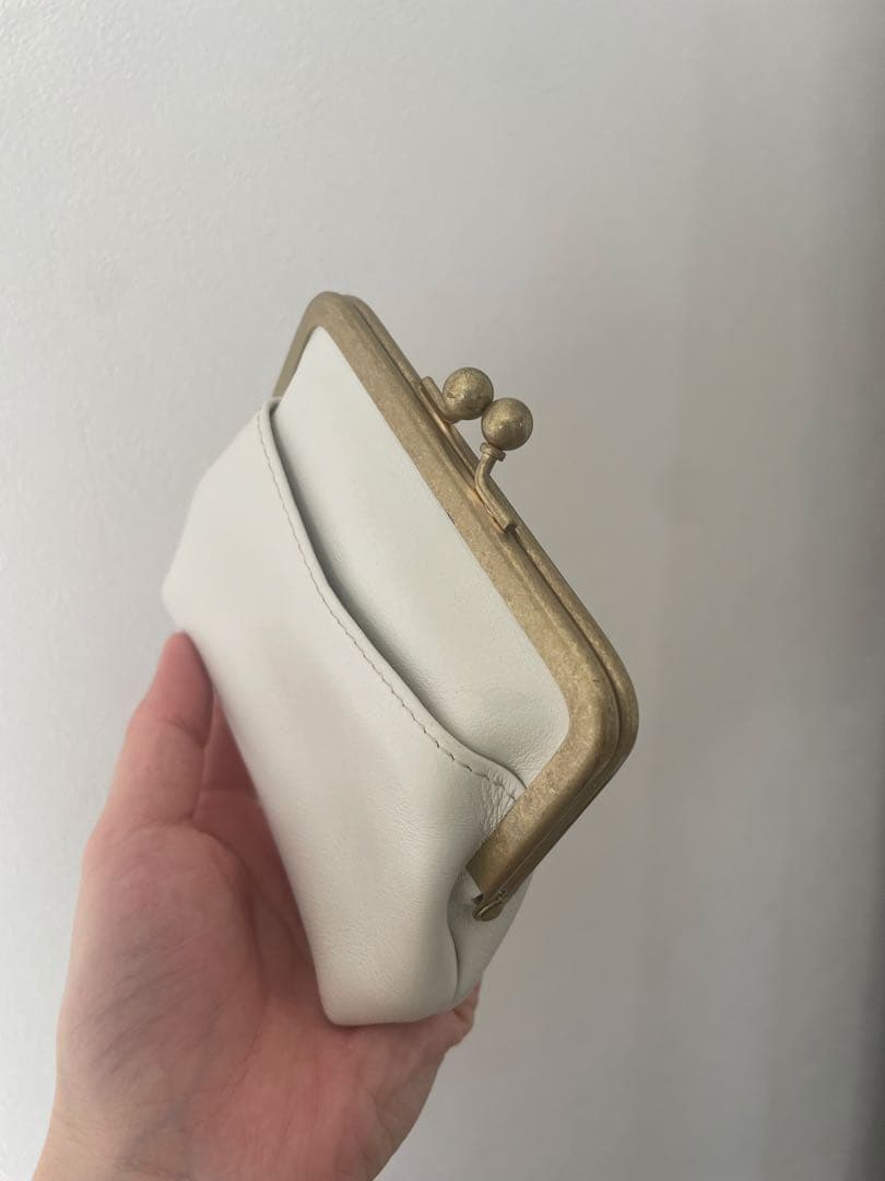 【最終値下げ‼️美品】北欧、暮らしの道具店　がま口財布