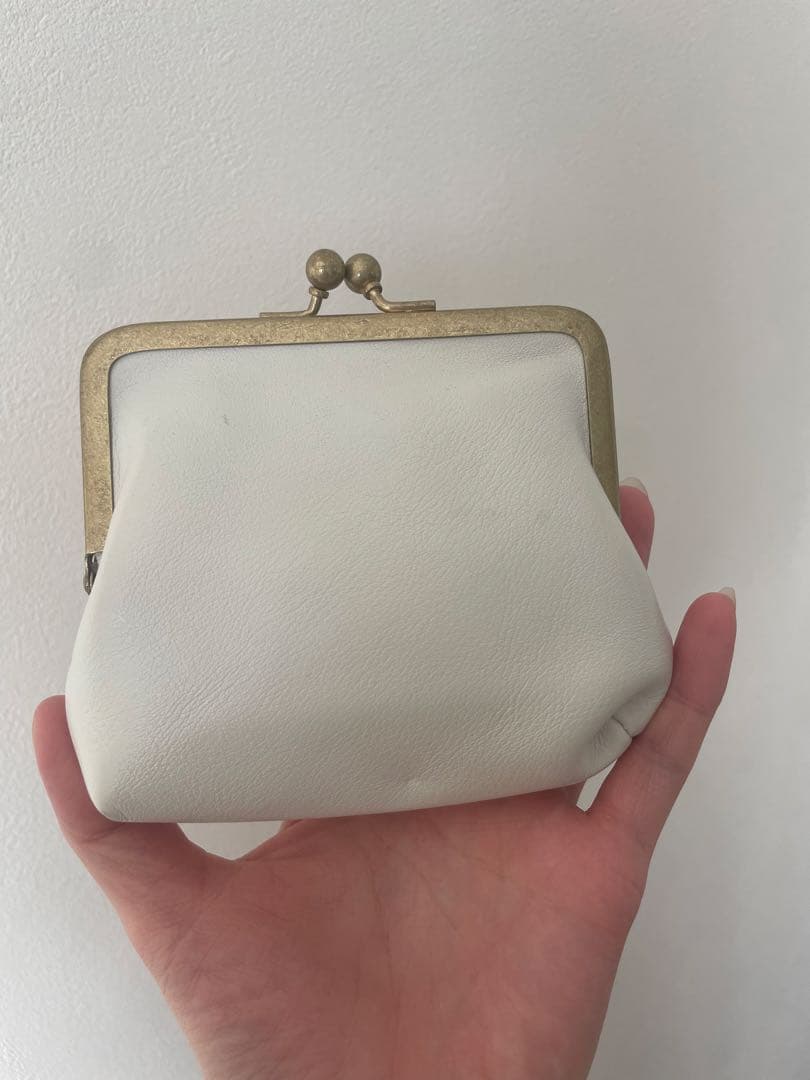 【最終値下げ‼️美品】北欧、暮らしの道具店　がま口財布