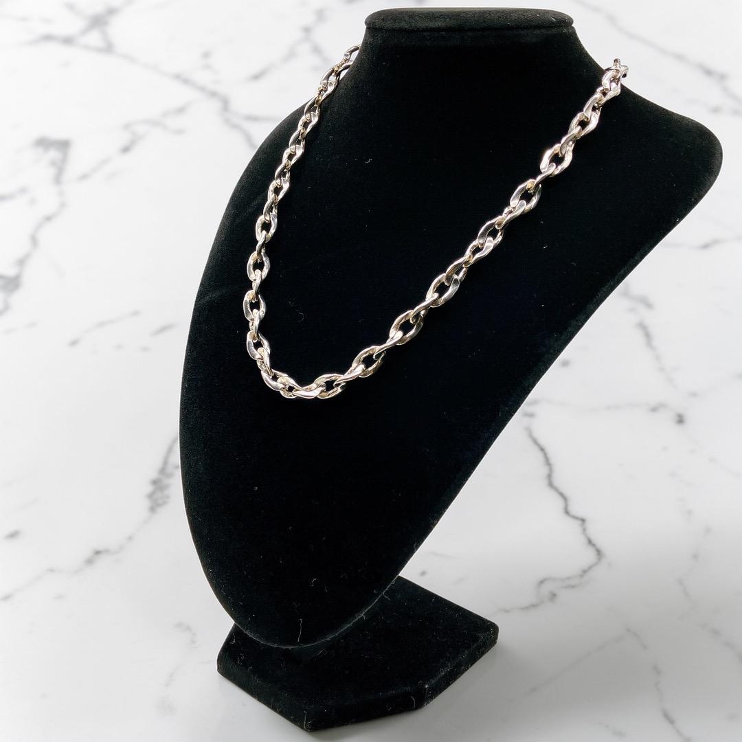 GIVENCHY 4Gロゴ チェーンネックレス シルバー 735
