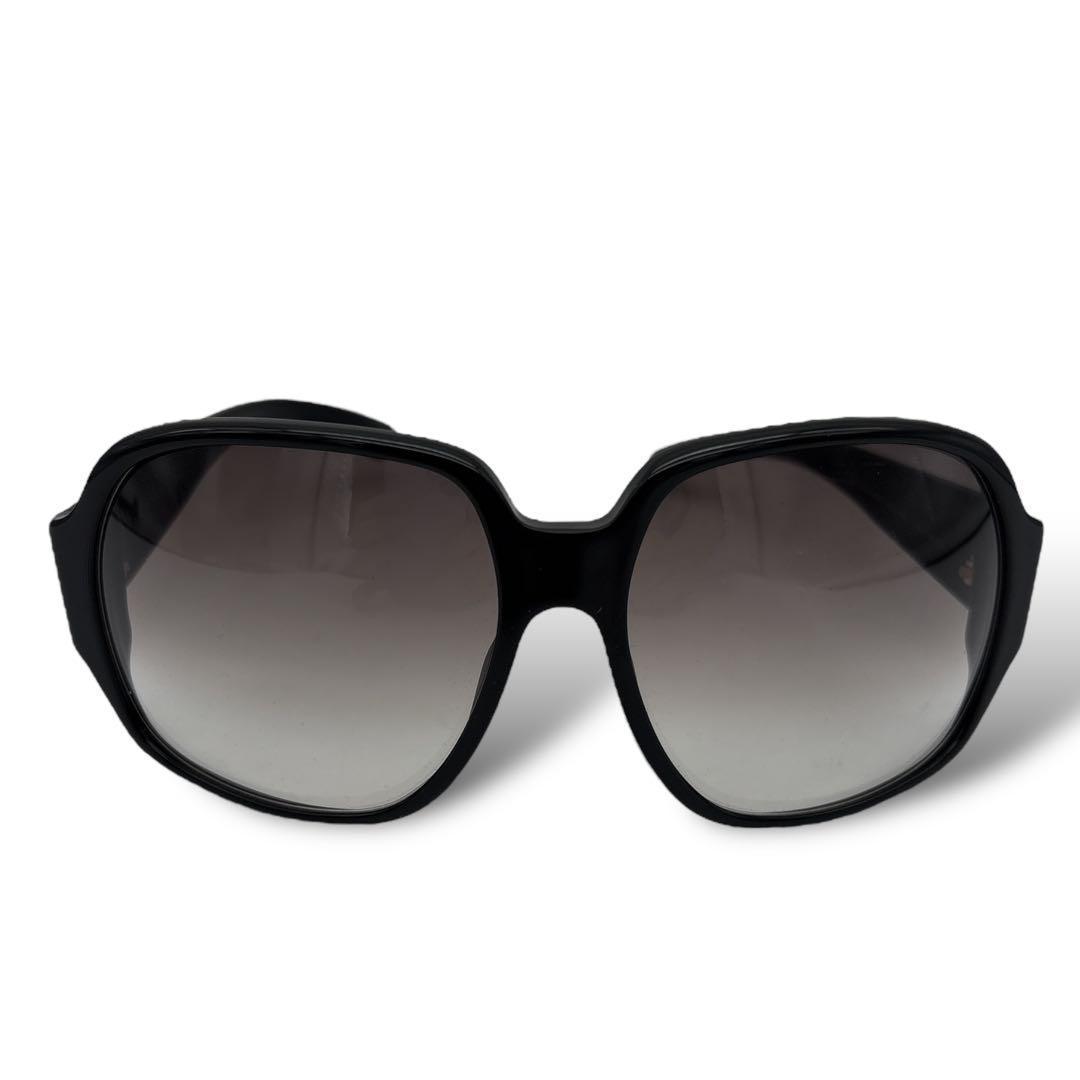 最終値下 GUCCI archive sunglasses BLACK logo