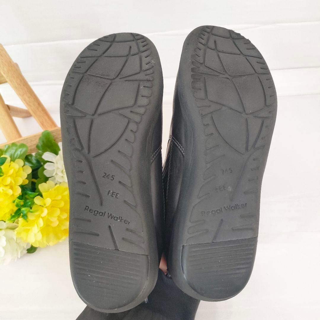 極美品 REGAL Walker 本革 サイドゴアブーツ コンフォートシューズ