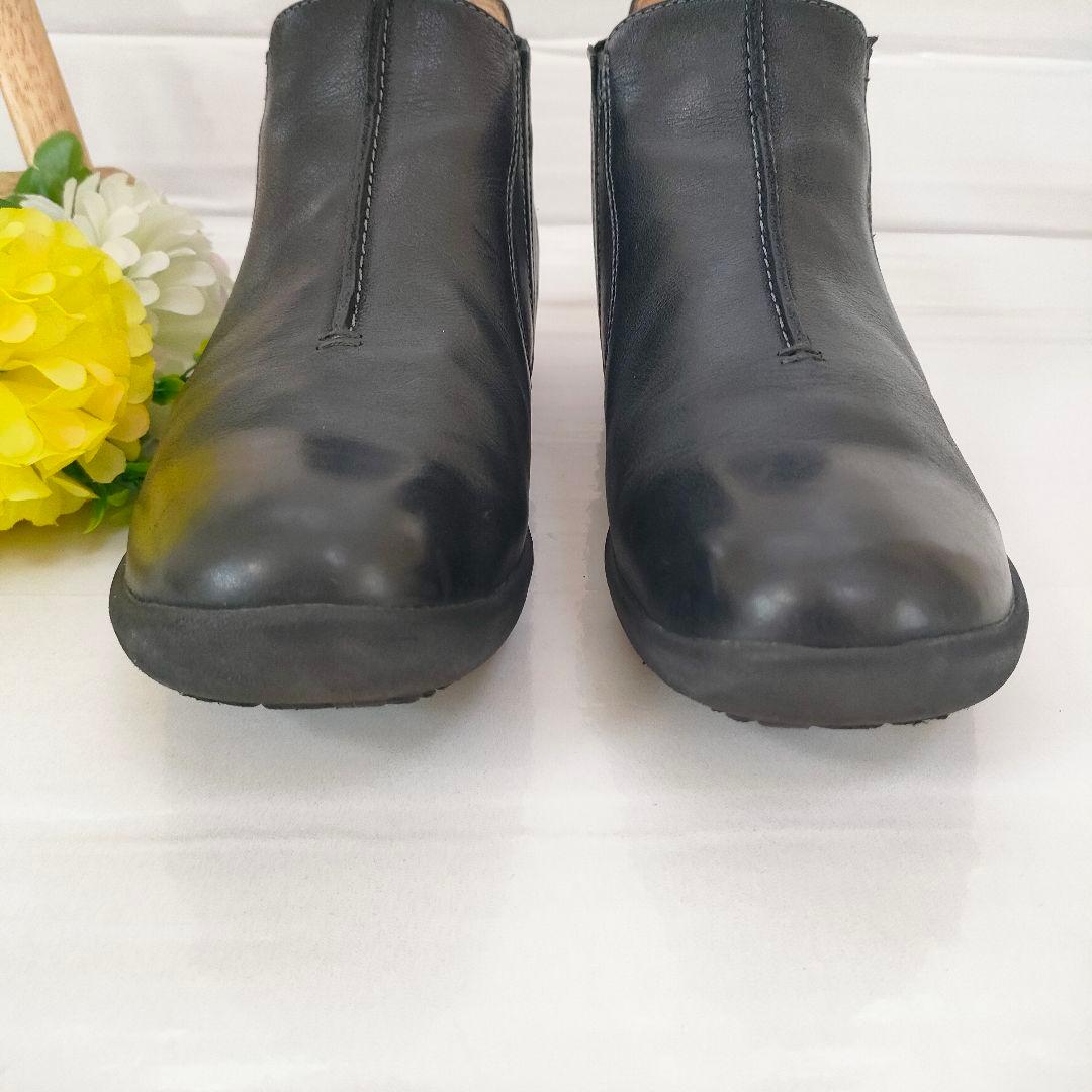 極美品 REGAL Walker 本革 サイドゴアブーツ コンフォートシューズ