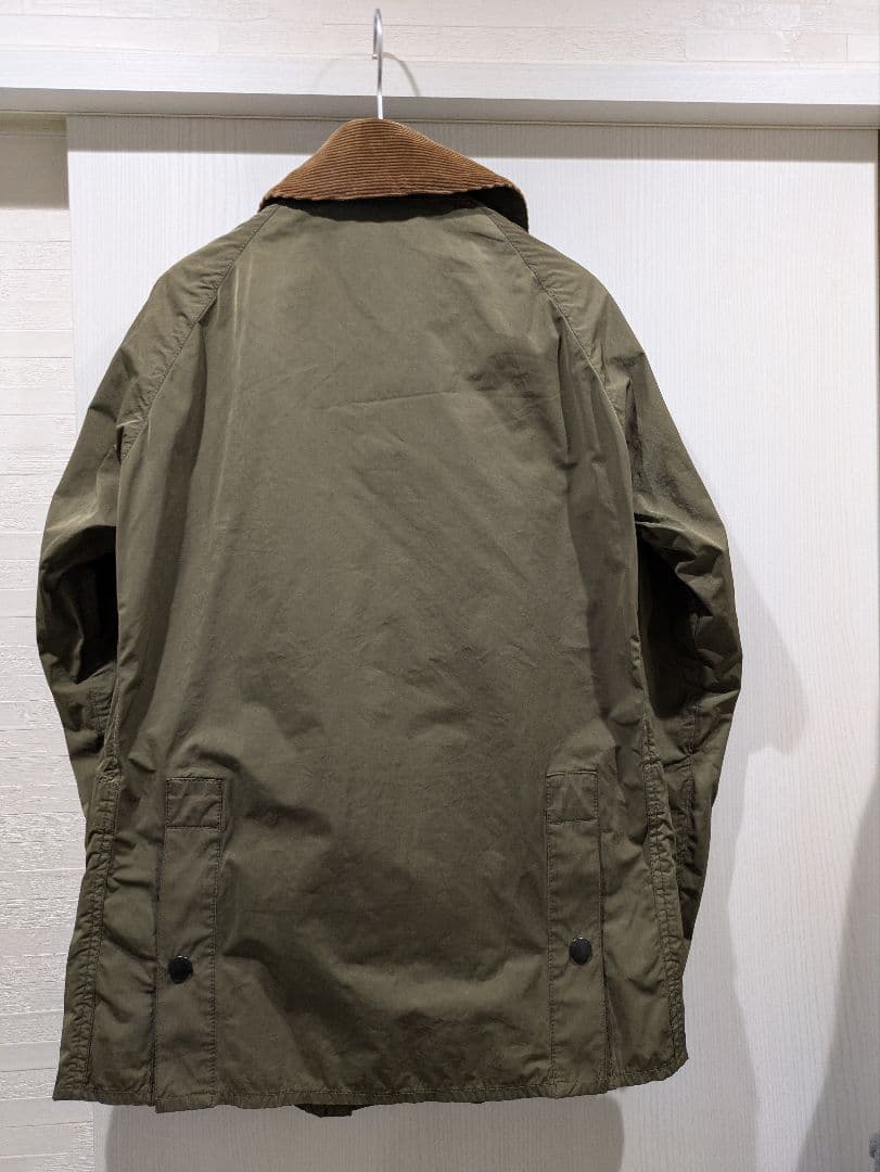 週末限定値下げ　Barbour ビデイル ナイロン ノンオイル コート