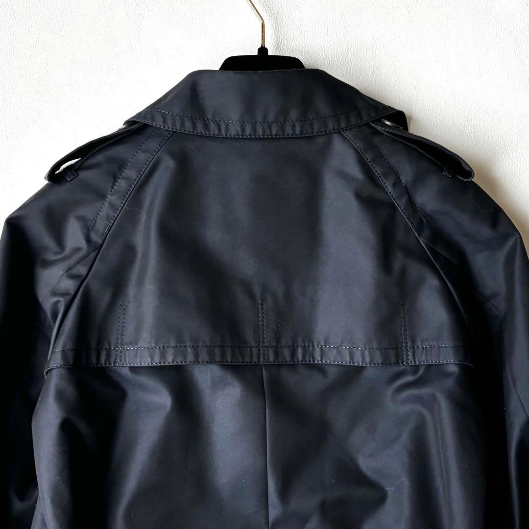 美品✨Aquascutum トレンチコート　ライナー　ネイビー　サイズ6