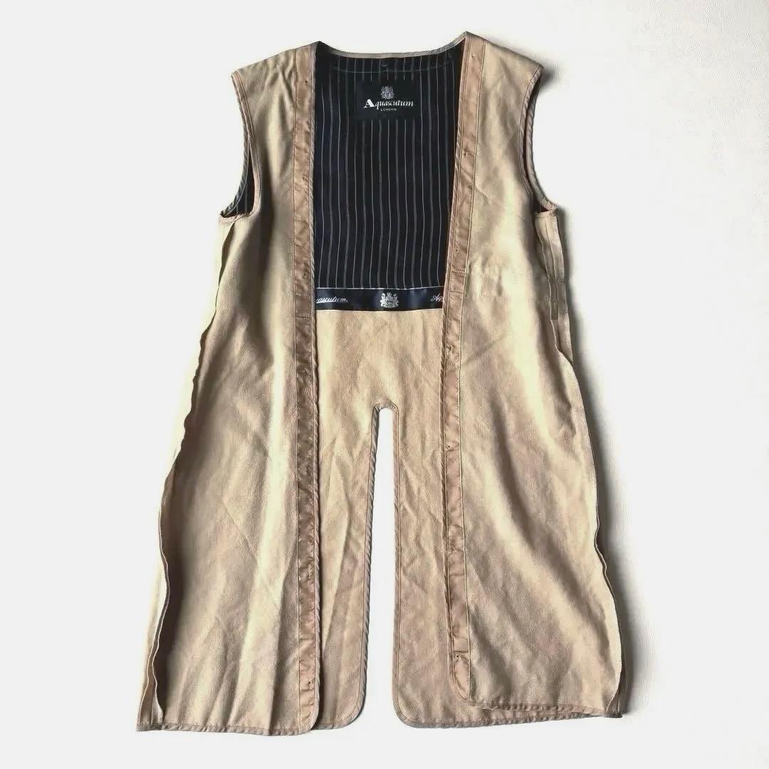 美品✨Aquascutum トレンチコート　ライナー　ネイビー　サイズ6