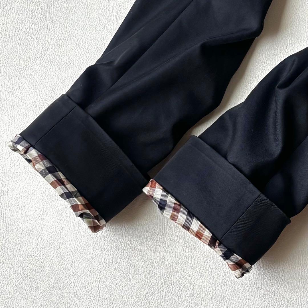 美品✨Aquascutum トレンチコート　ライナー　ネイビー　サイズ6