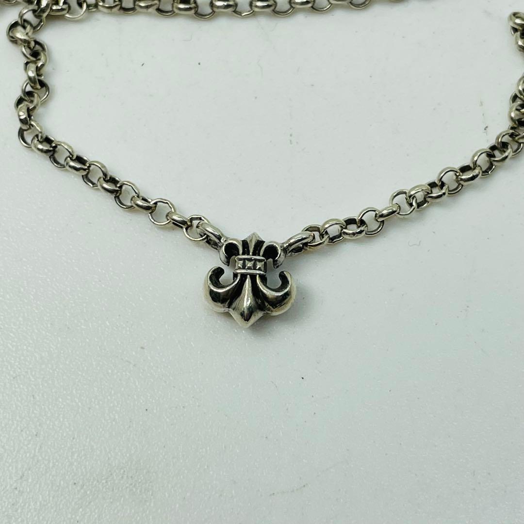 【sk/1.25/150】クロムハーツ ネックレスチェーンBSフレア 6mm