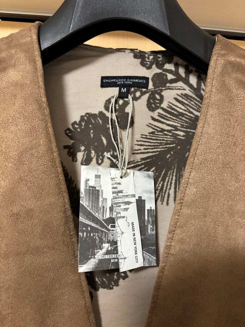 【新品】23awエンジニアードガーメンツ FOWL VEST M