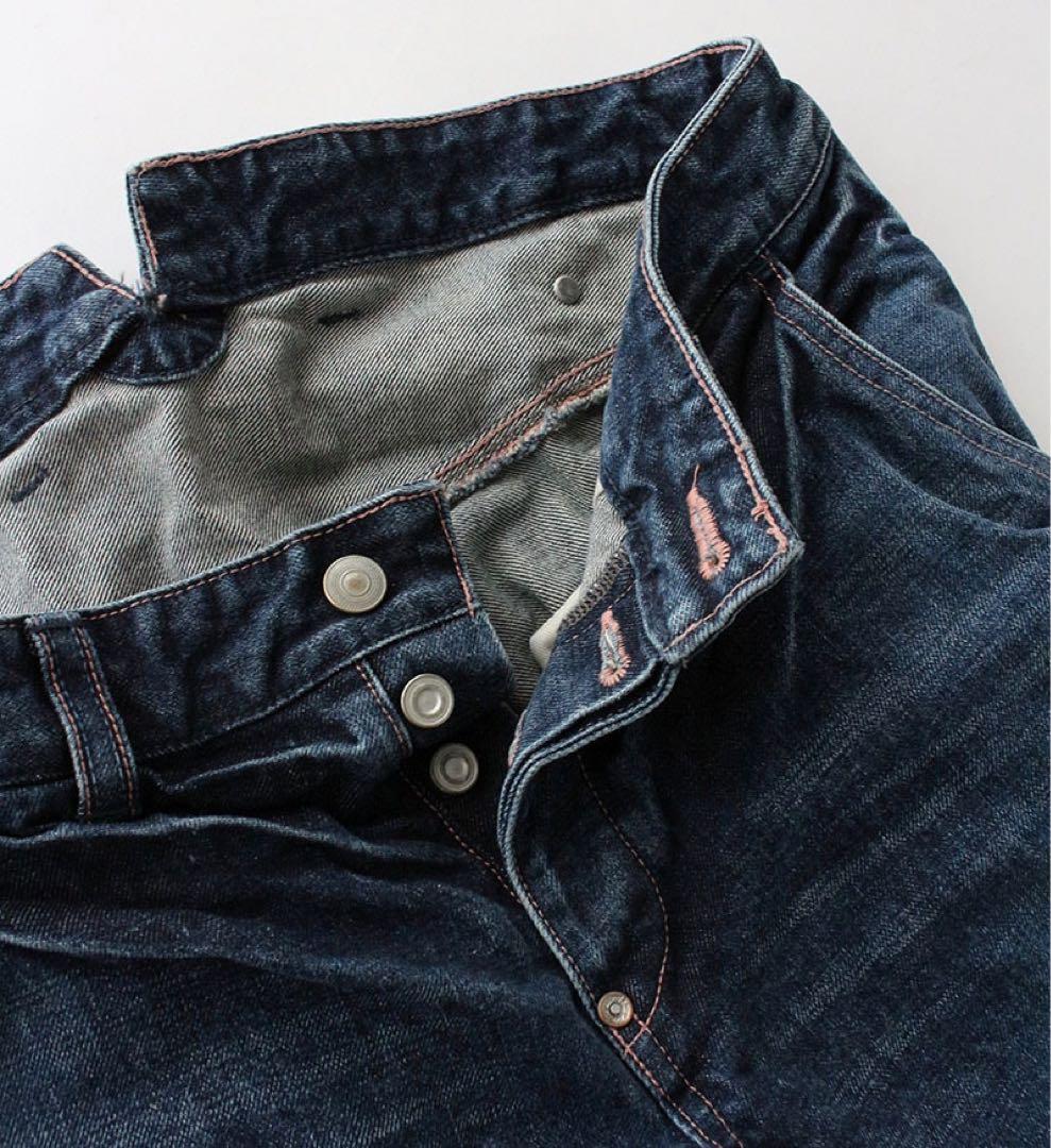 Véritécoeur ST-021 玉縁PKTストレートデニム size3