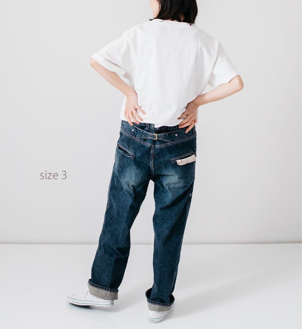Véritécoeur ST-021 玉縁PKTストレートデニム size3