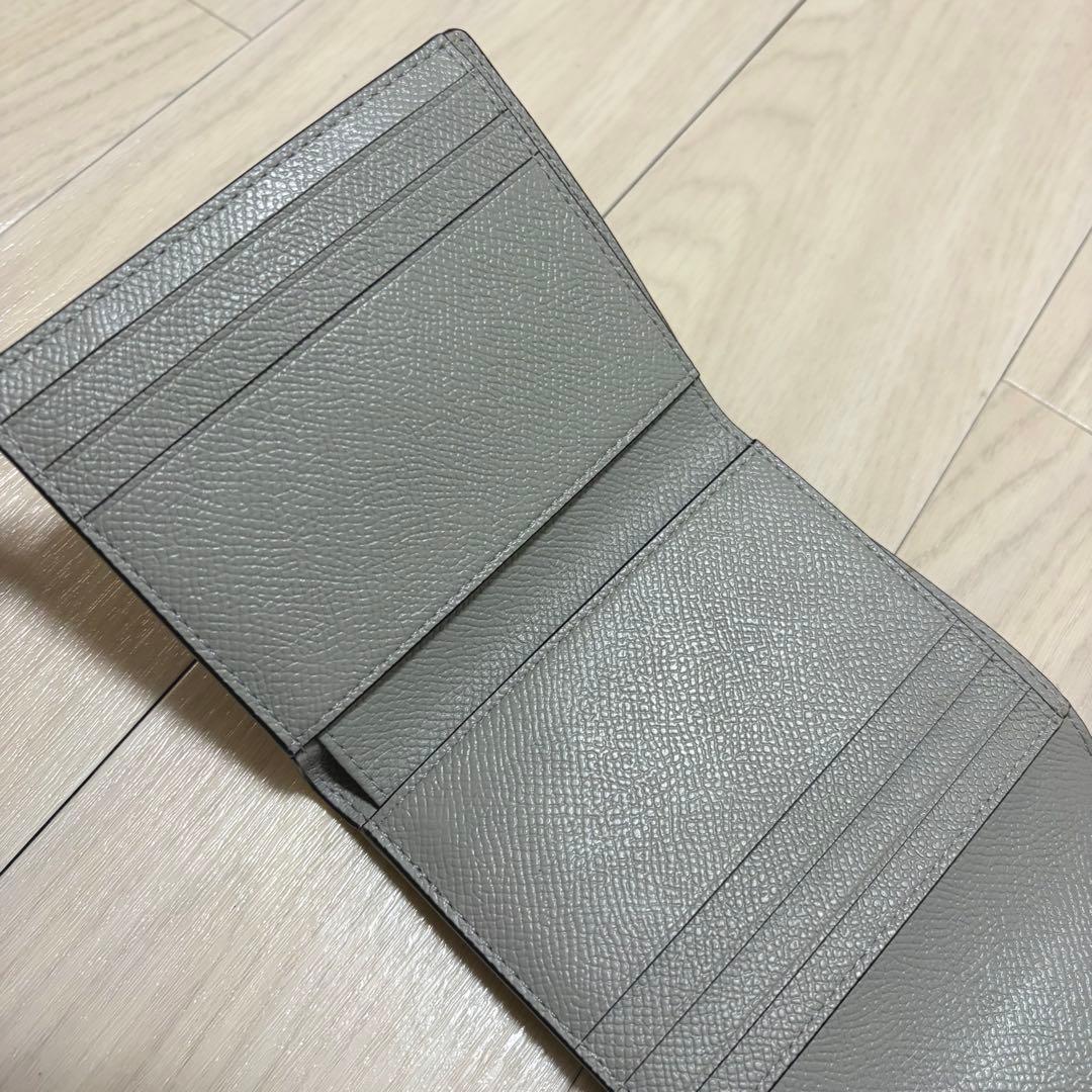 COACH ウィン スモール ウォレット 三つ折り 財布 ケース シルバー