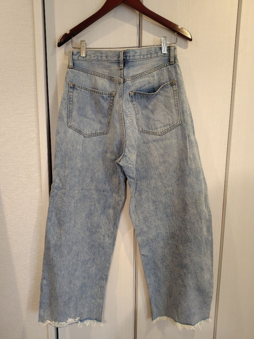 美品whim gazett ラインカーブデニム サイズ38