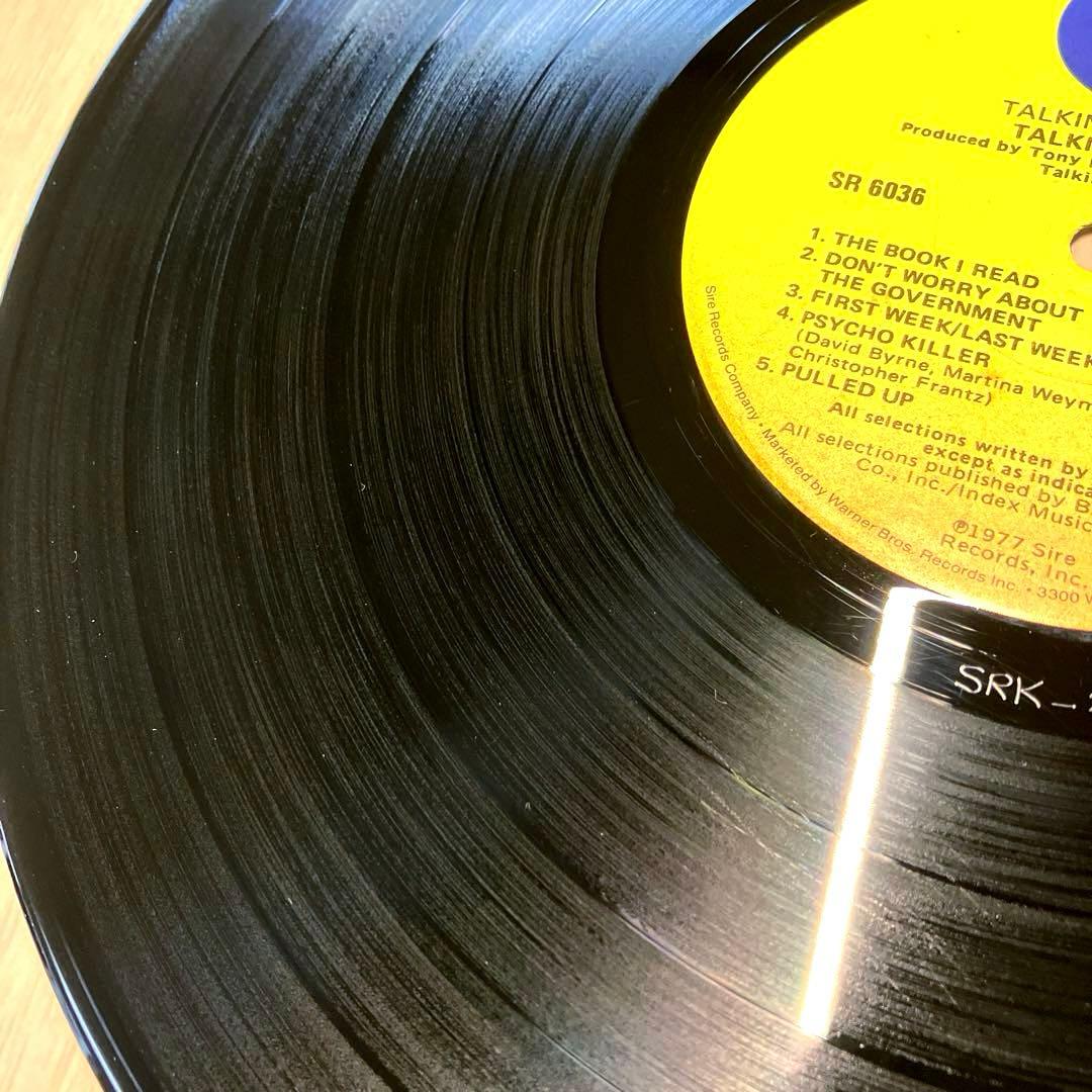 極美盤‼︎USオリ　トーキング・ヘッズ　「77“」