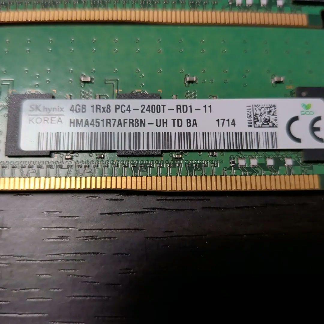 SK hynix 4GBx8 =32GB DDR4 メモリ 2400MT/s