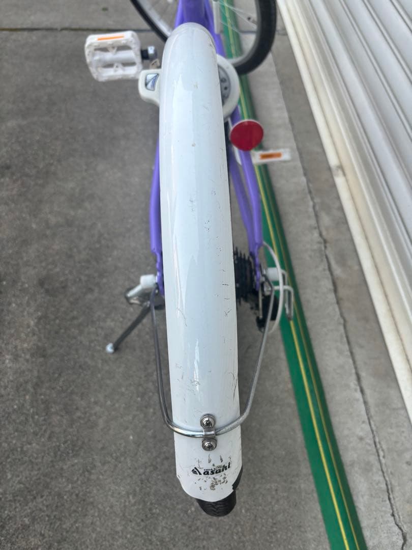 【富山県内直接引渡限定】　女の子　キッズ　自転車 24型 ヘルメット付