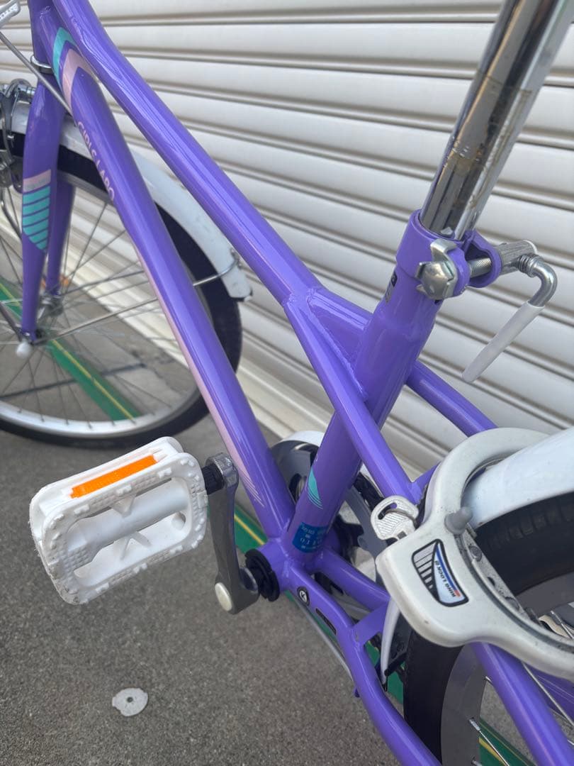 【富山県内直接引渡限定】　女の子　キッズ　自転車 24型 ヘルメット付