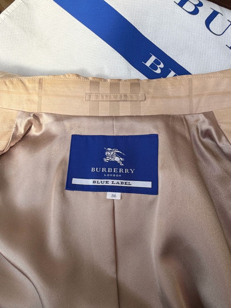 BURBERRY BLUE LABEL コート衣装　衣装カバー付　バーバリー