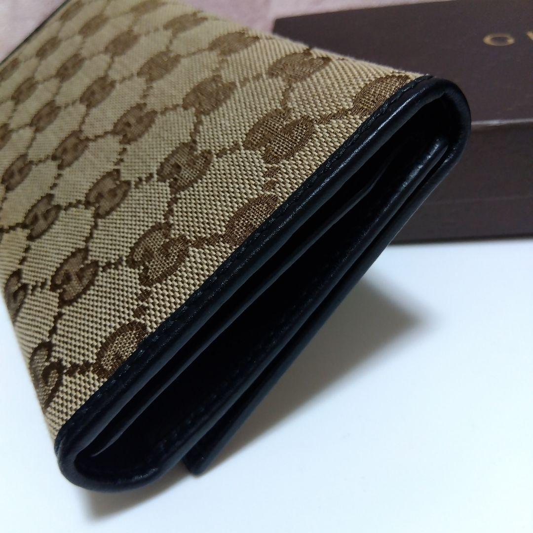 GUCCIグッチ GG柄 三つ折り財布