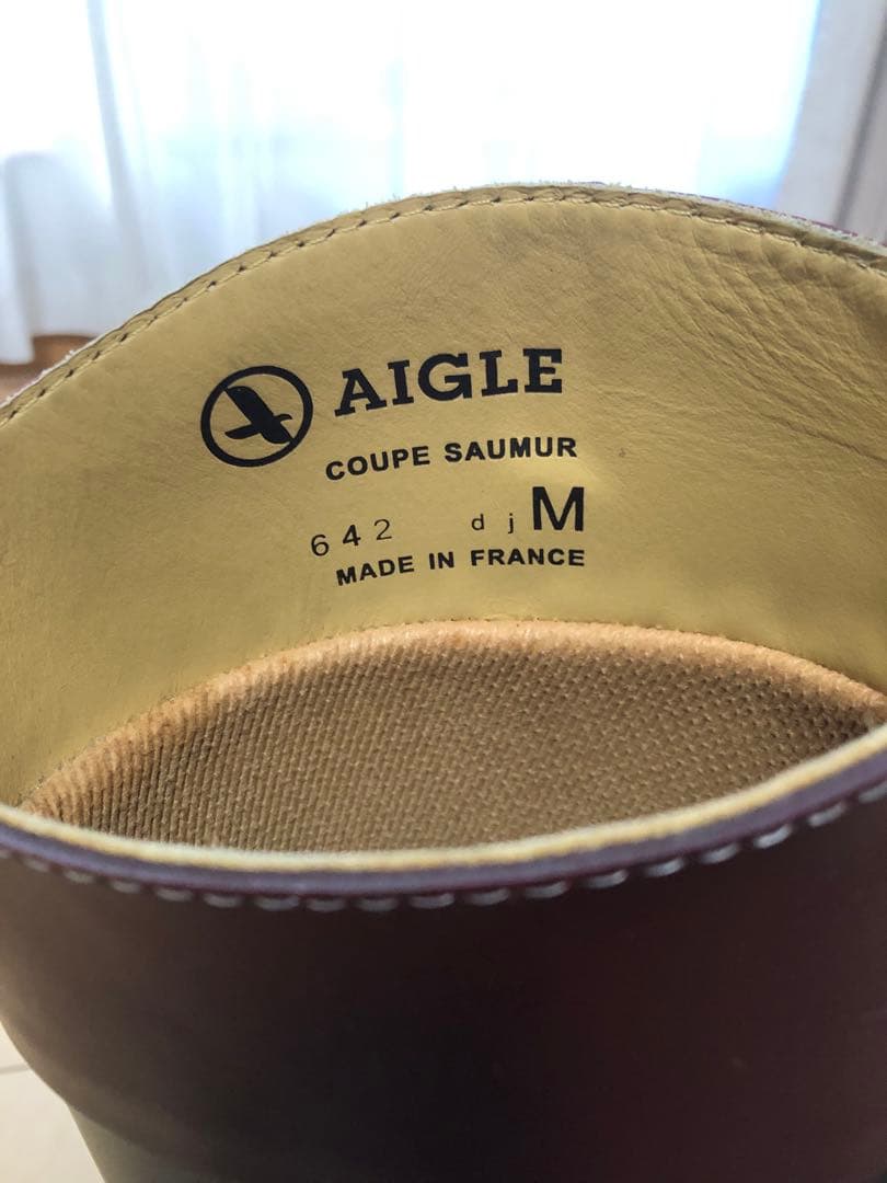 AIGLE 39 M 黒/茶色