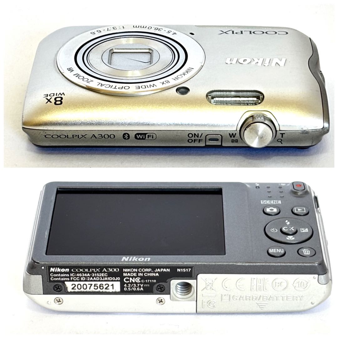 Nikon coolpix A300 ニコン　コンデジ　SDカード付